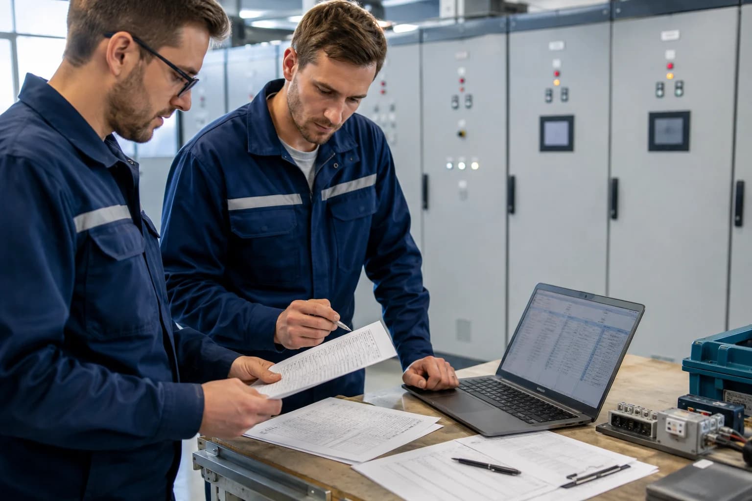 Illustrative industrial acceptance testing
