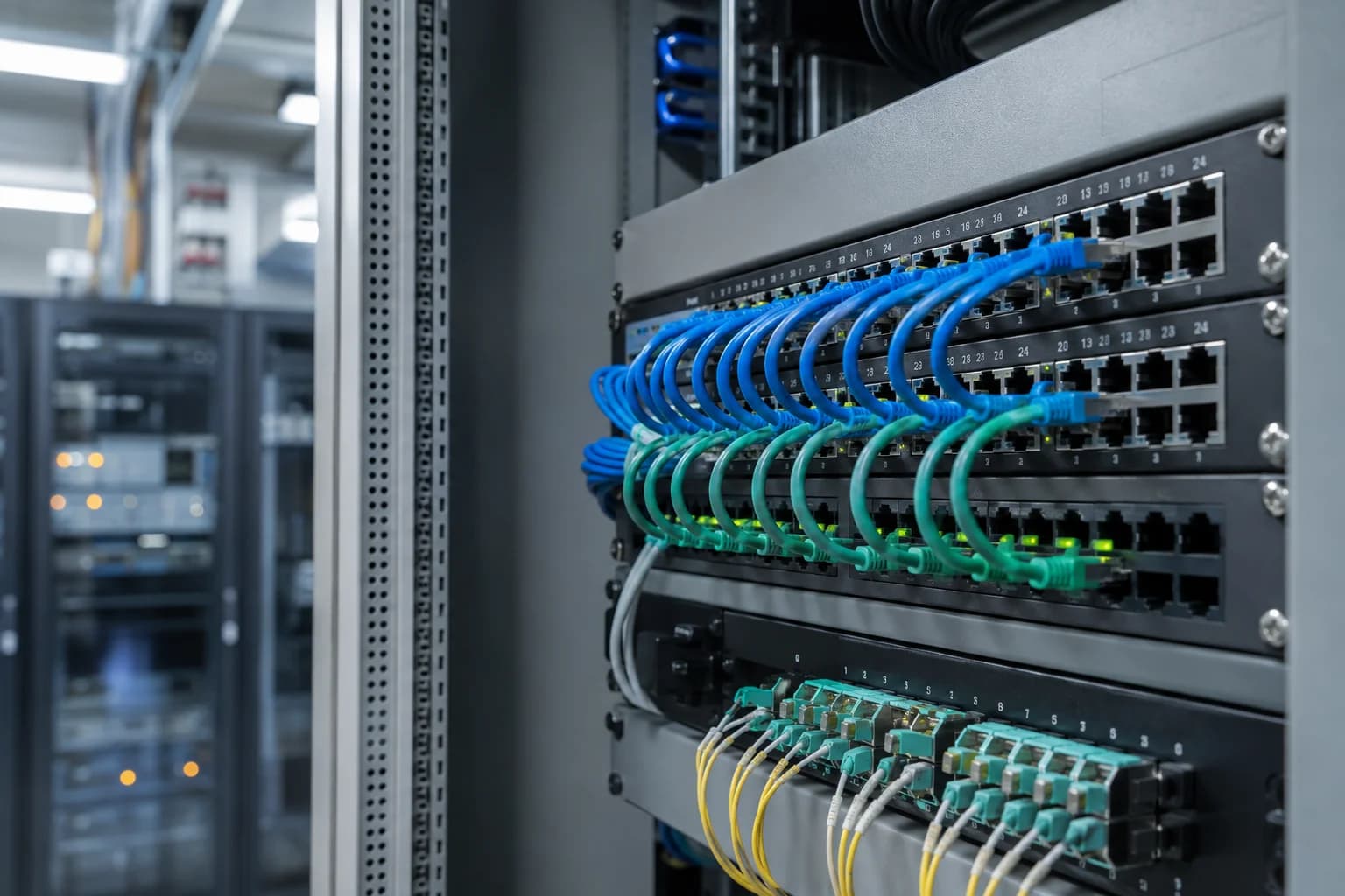 Illustrative industrial network infrastructure