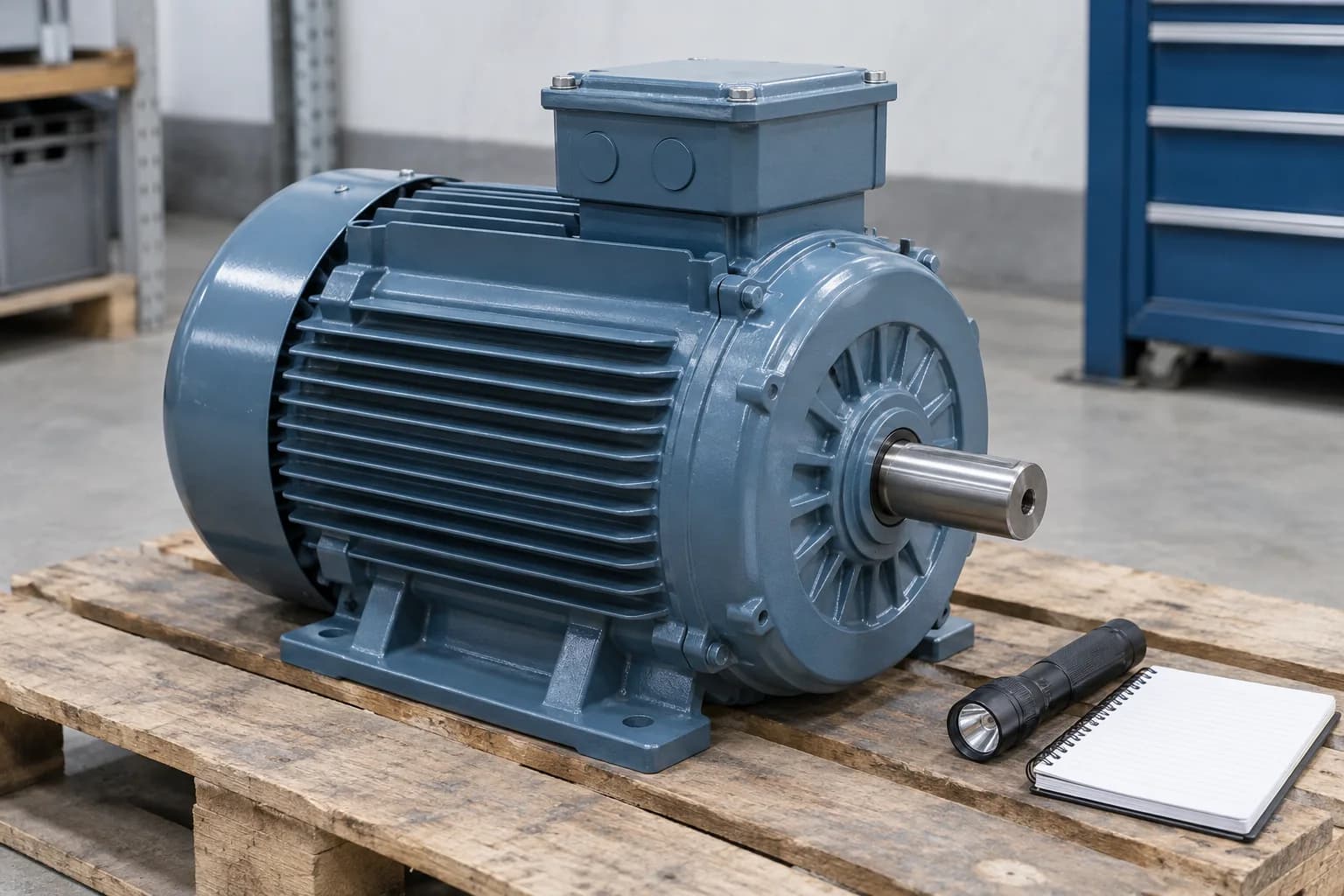 Illustration: Elektromotor zur Prüfung vor dem Kauf